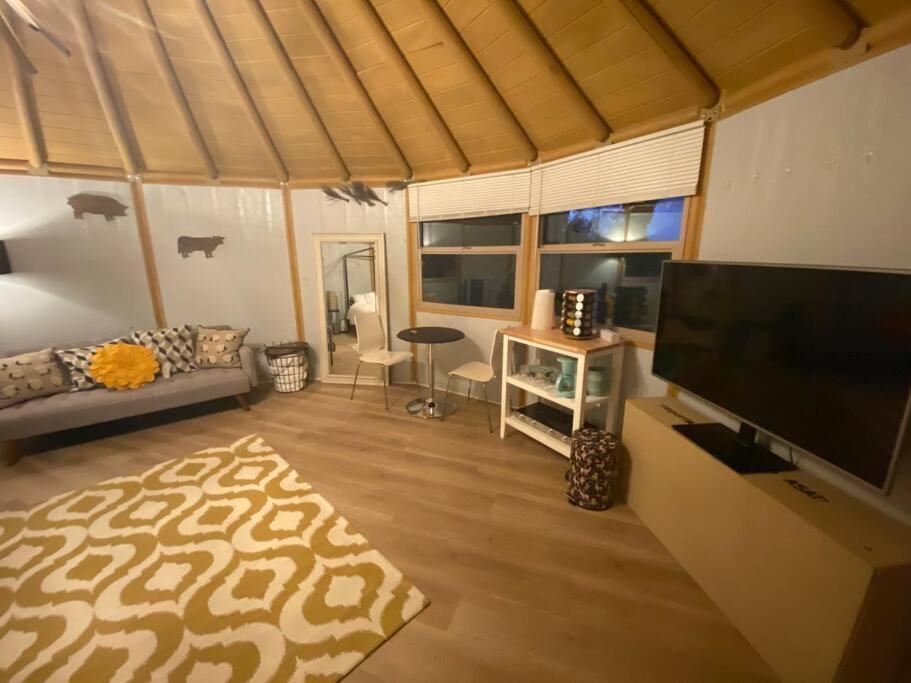 Glamping-Sky Dome Yurt-Tiny House-2 By Lavenders Field Villa Valley Center Exterior photo