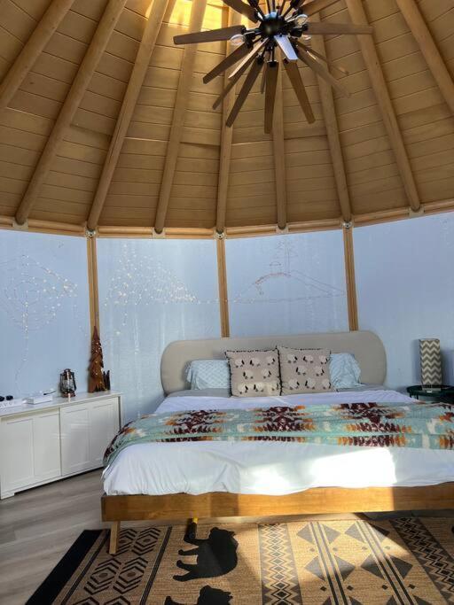 Glamping-Sky Dome Yurt-Tiny House-2 By Lavenders Field Villa Valley Center Exterior photo