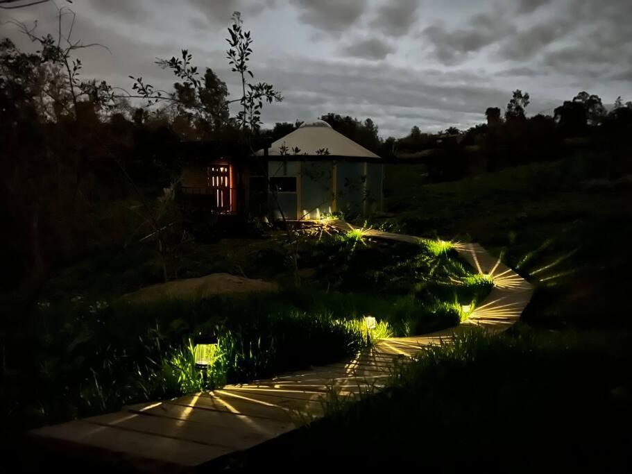 Glamping-Sky Dome Yurt-Tiny House-2 By Lavenders Field Villa Valley Center Exterior photo