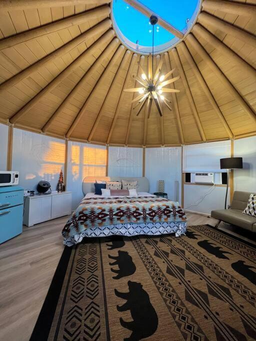 Glamping-Sky Dome Yurt-Tiny House-2 By Lavenders Field Villa Valley Center Exterior photo