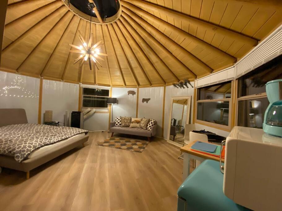 Glamping-Sky Dome Yurt-Tiny House-2 By Lavenders Field Villa Valley Center Exterior photo